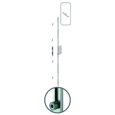 5-fach Rollzapfenverriegelung (Winkhaus easyLock) 