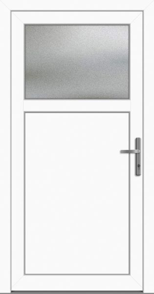 Kunststoff Nebeneingangstür Weiß NT001.KW 71 mm
