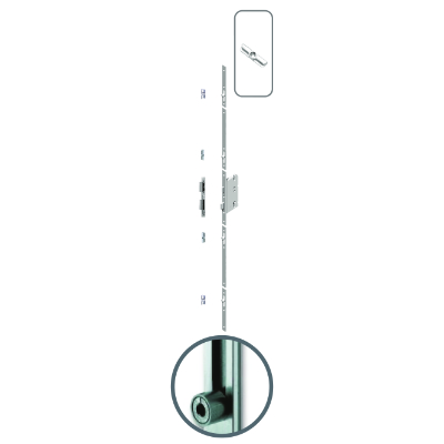 5-fach Rollzapfenverriegelung (Winkhaus easyLock)