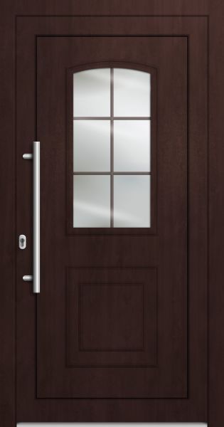 Kunststoff Landhaustür weiß HT006.KMA 71 mm